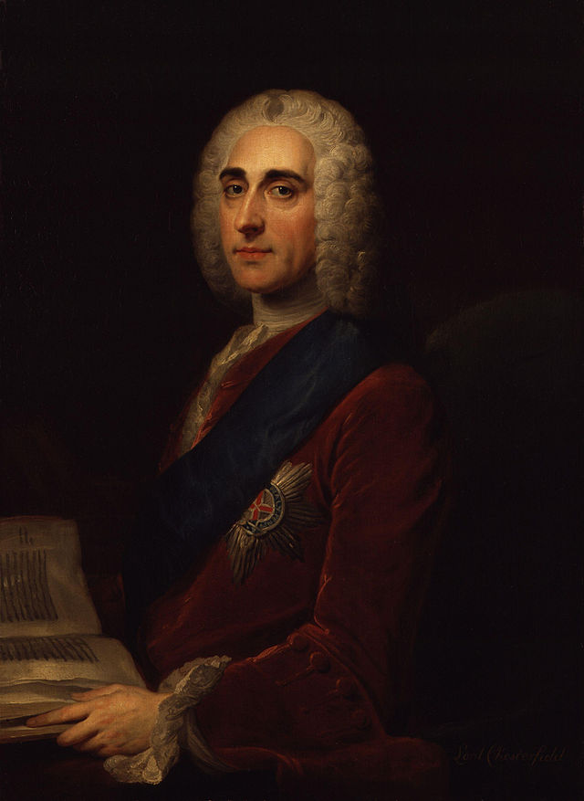 Philip Dormer Stanhope 4th Earl of Chesterfield