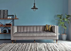 Feo Tuxedo Chesterfield Sofa