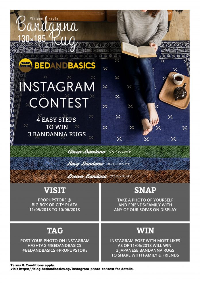 BedandBasics.sg BedandBasics.sg Instagram Photo Contest