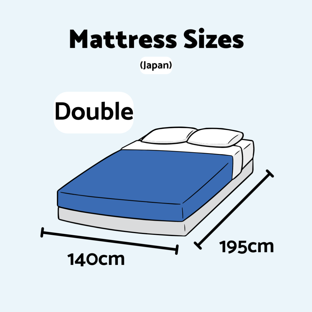Guide to Mattress Sizes SG & JP Sizes