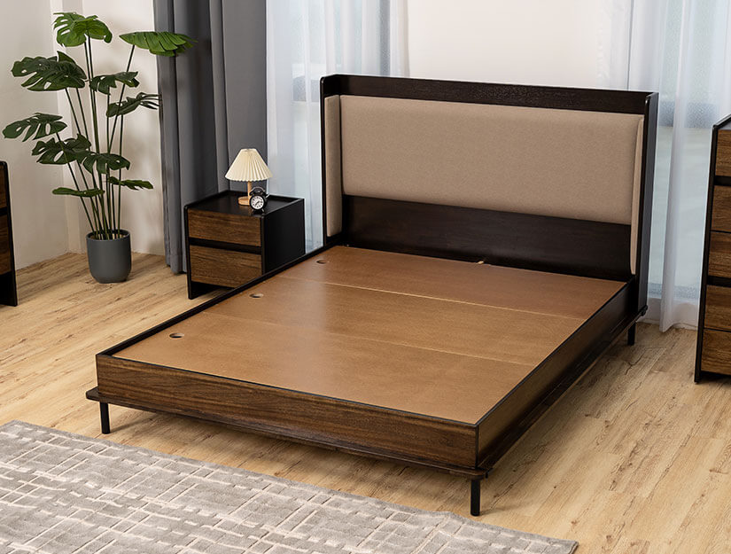 This image has an empty alt attribute; its file name is lucius_wooden_bed_frame-wood_bed_base.jpg