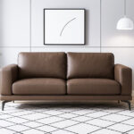 Caption_Walnut Brown 2 Seater